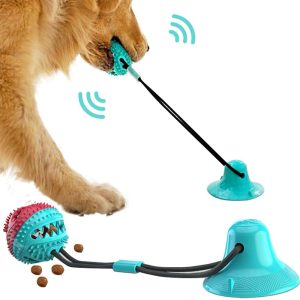 Interactive Suction - Cup Dog Toy